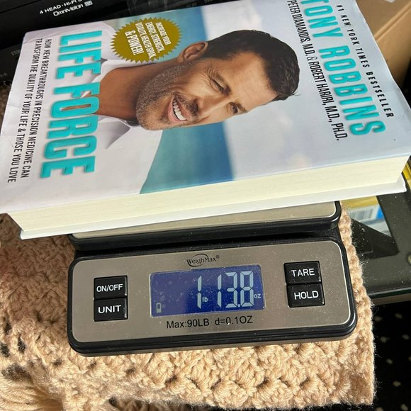 Life Force: How New Breakthroughs in‎ Precision ...Tony Robins Book Hardcover - Picture 10 of 10